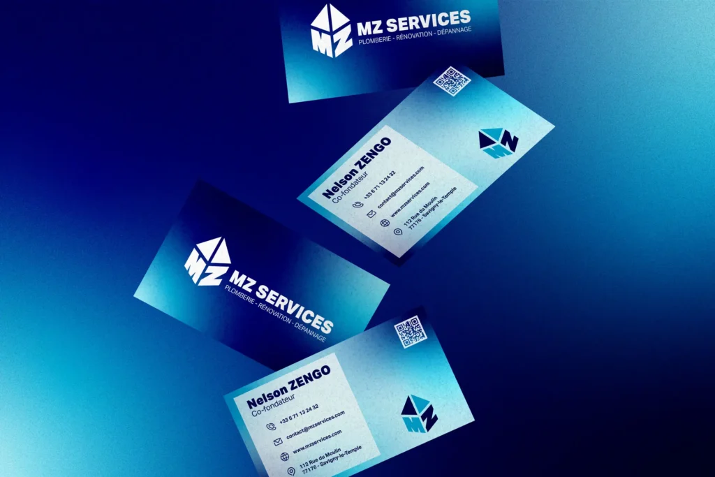 Mockup Carte De Visite Mz